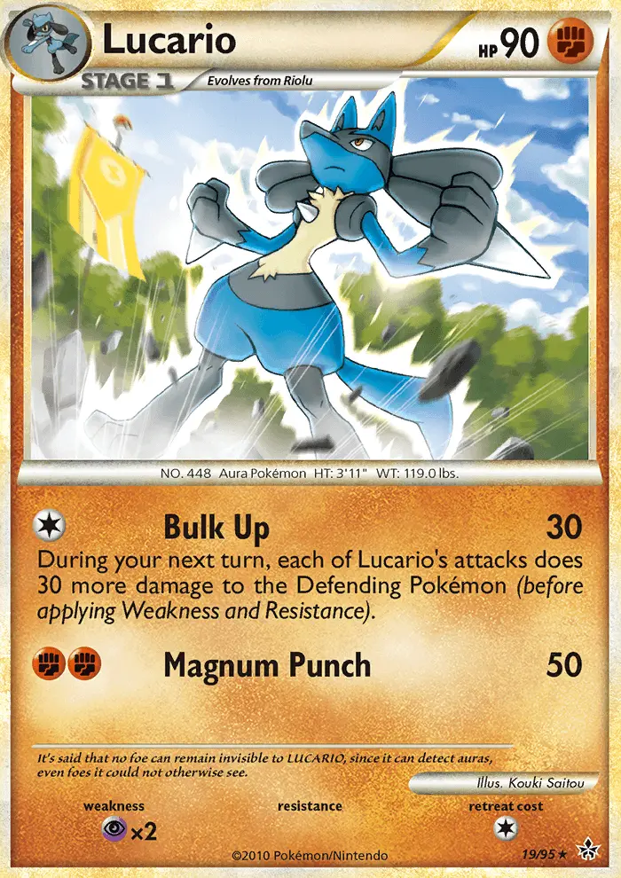 Lucario, Normal