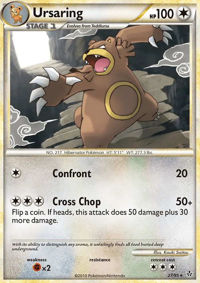 Ursaring, Normal