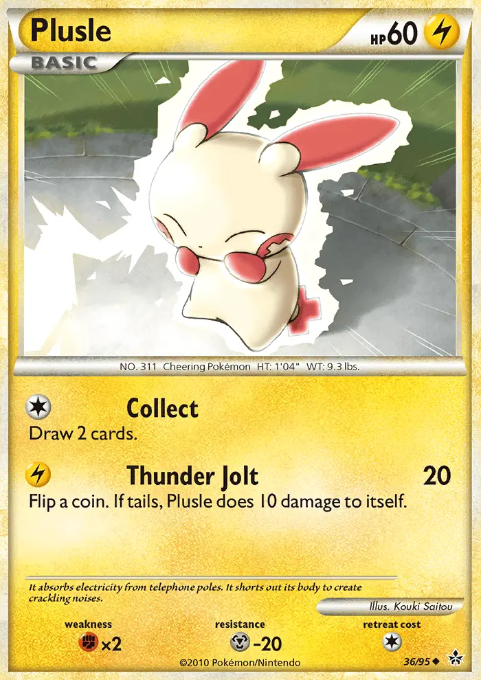 Plusle, Normal