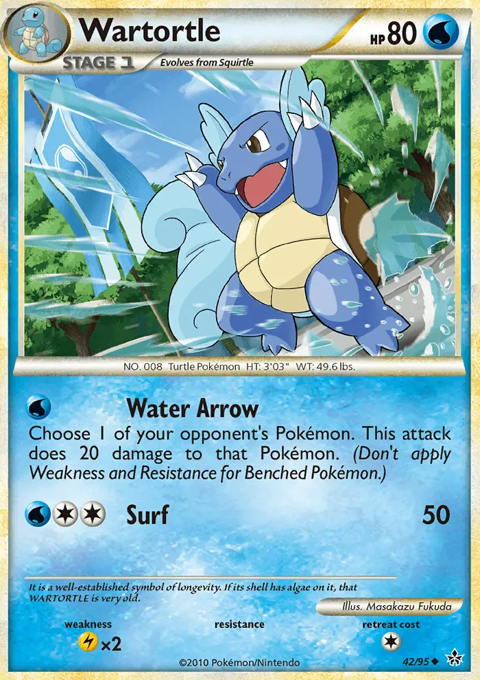 Wartortle, Normal