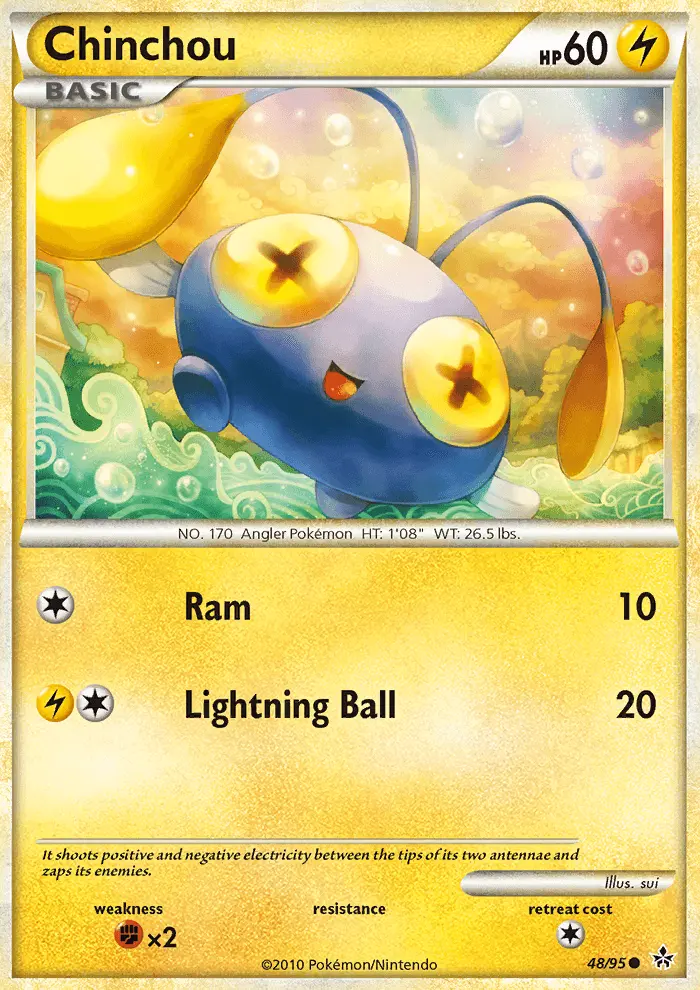 Chinchou, Normal