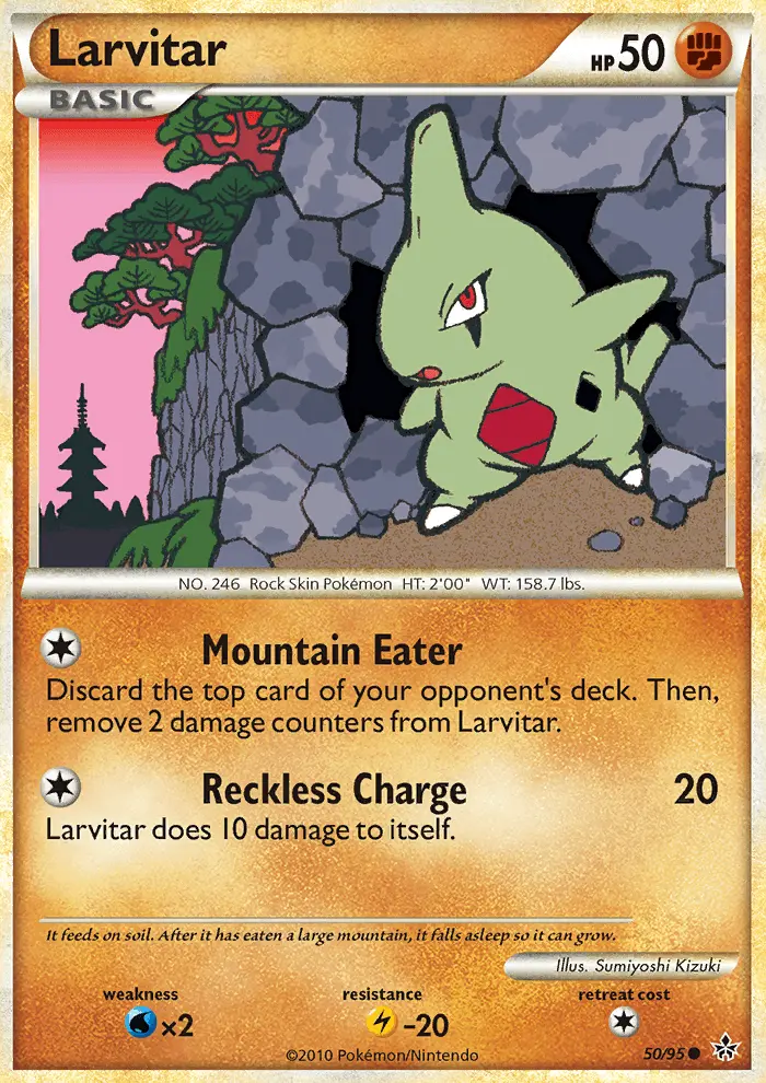 Larvitar, Normal