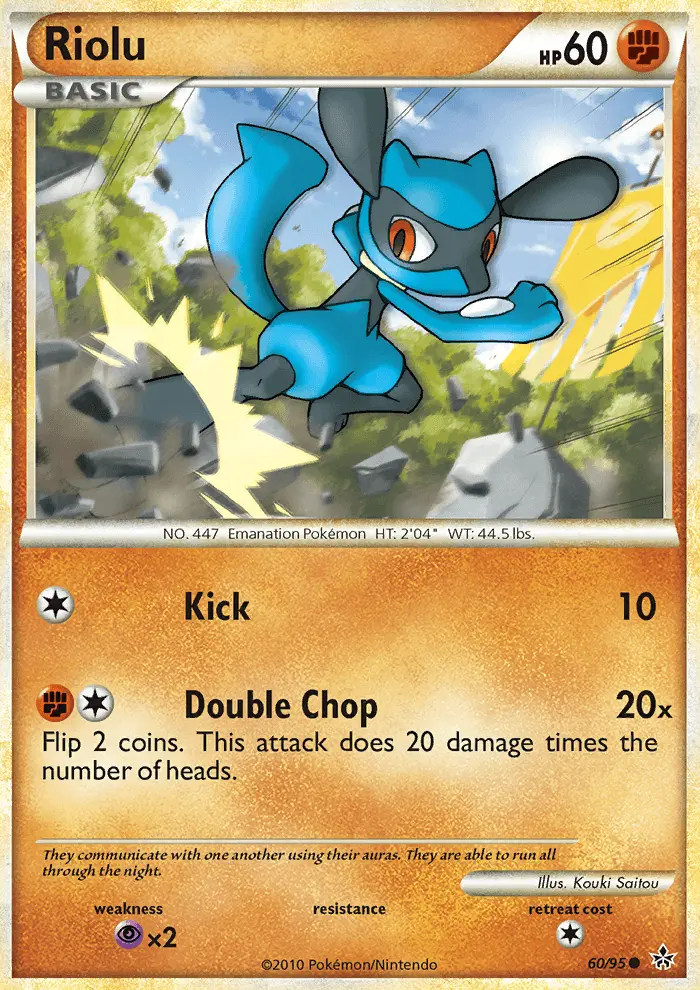 Riolu, Normal