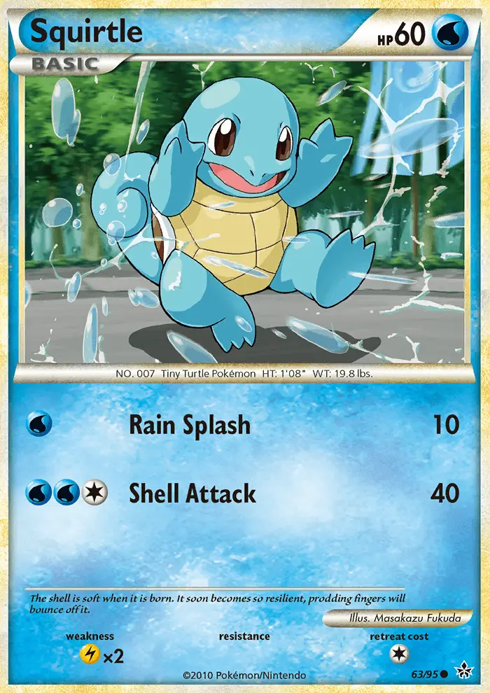 Squirtle, Normal