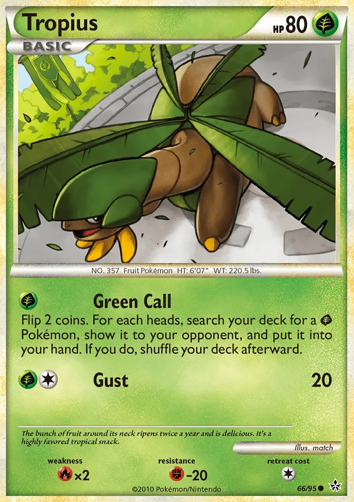 Tropius, Normal