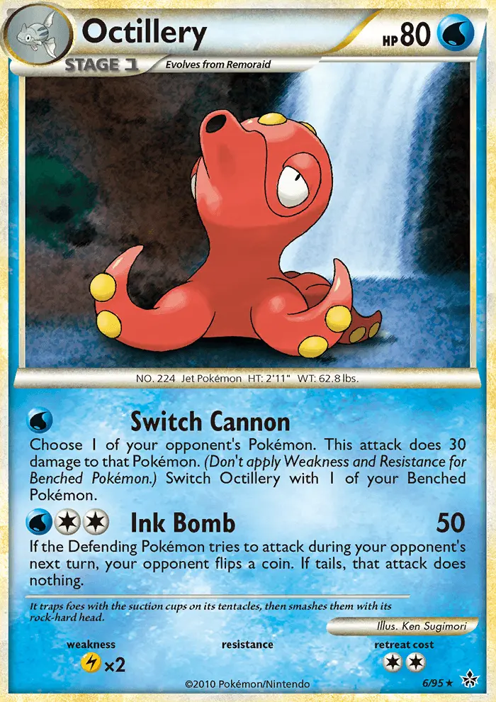 Octillery, Holo