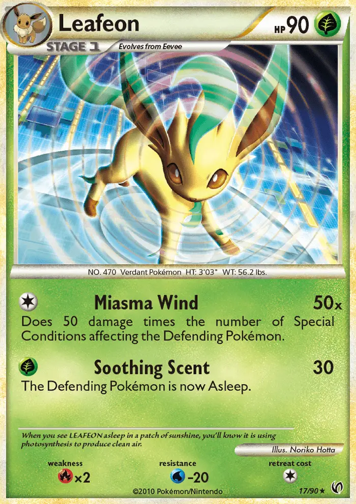 Leafeon, Normal