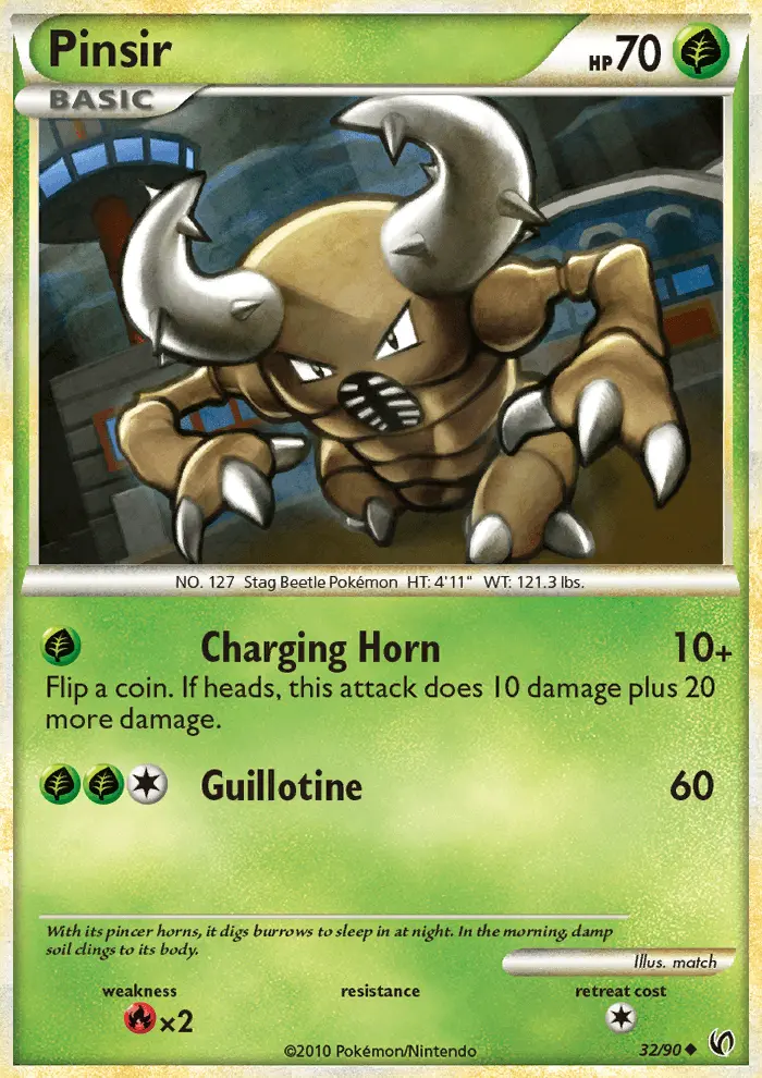 Pinsir, Normal