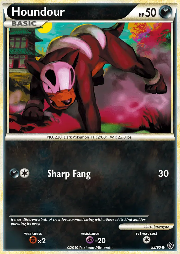 Houndour, Normal