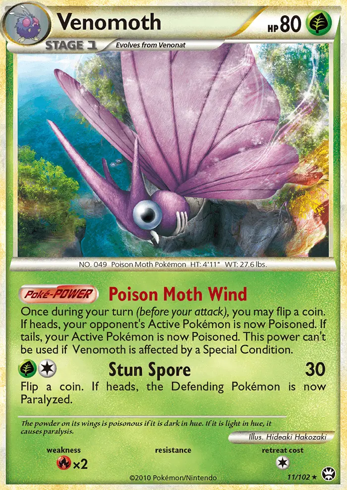 Venomoth, Normal