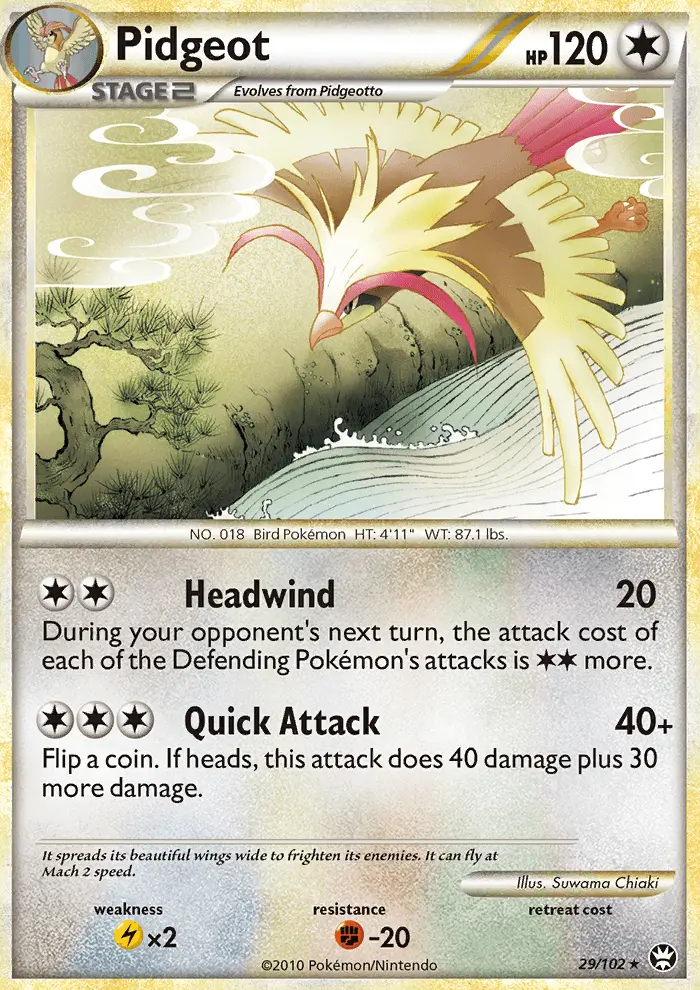 Pidgeot, Normal