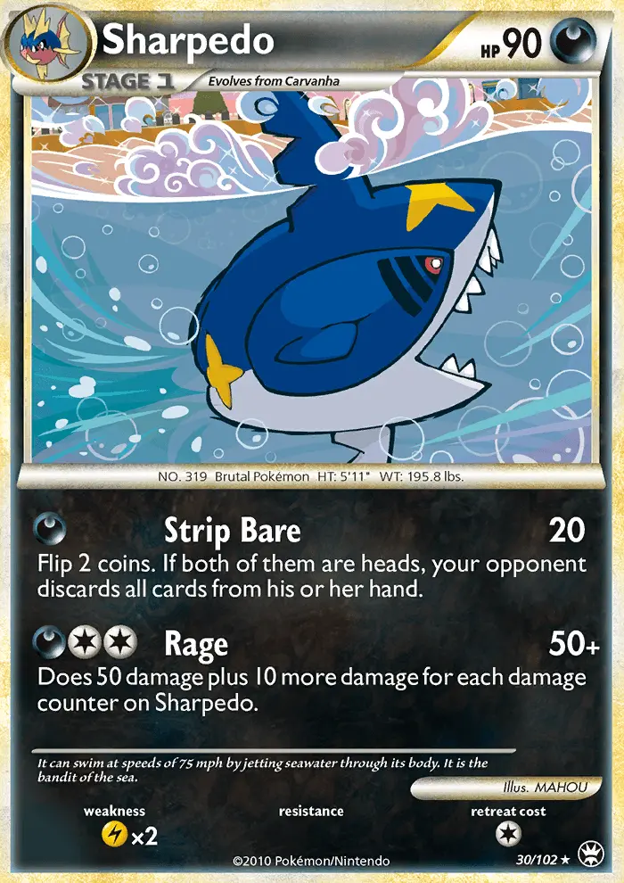 Sharpedo, Normal