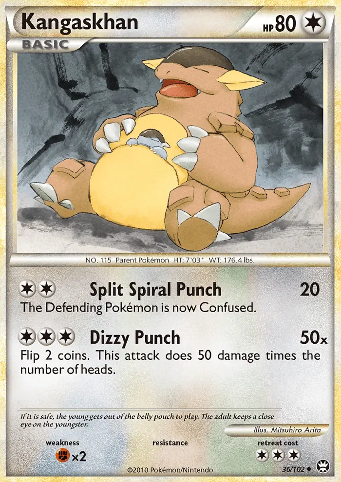 Kangaskhan, Normal