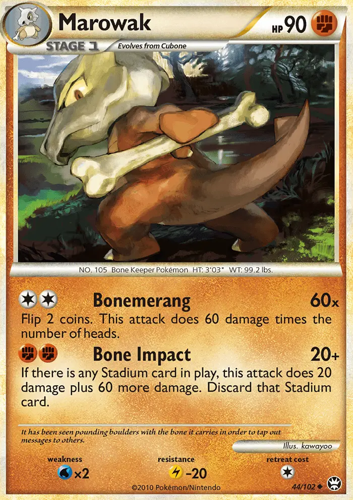 Marowak, Normal
