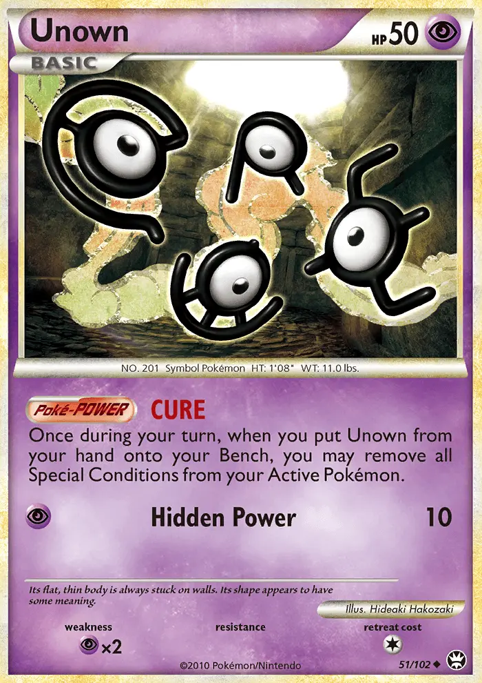Unown, Normal