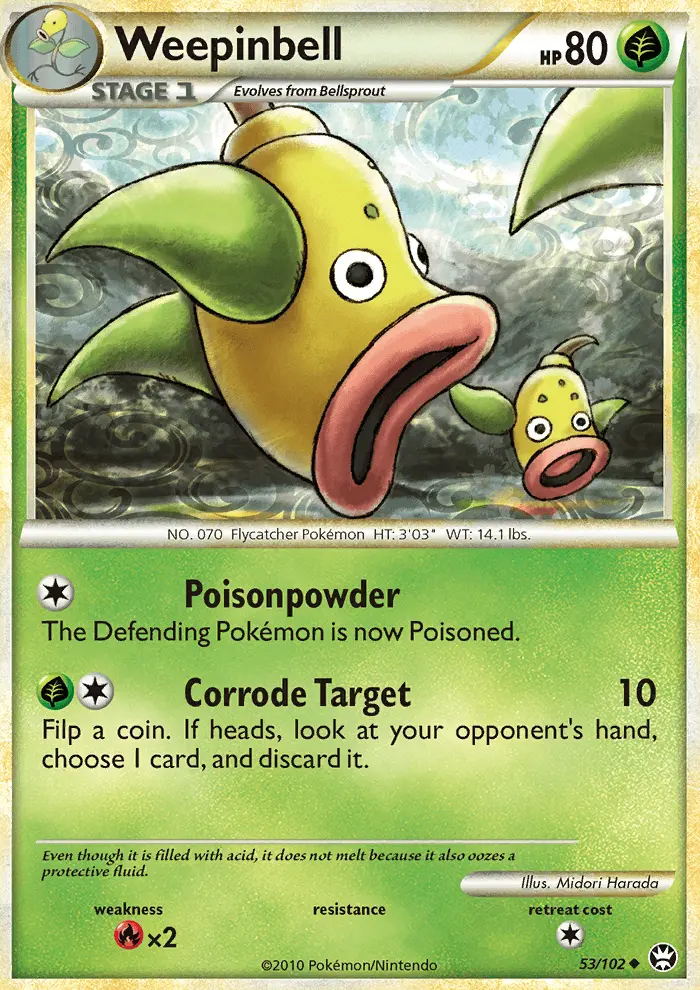 Weepinbell, Normal