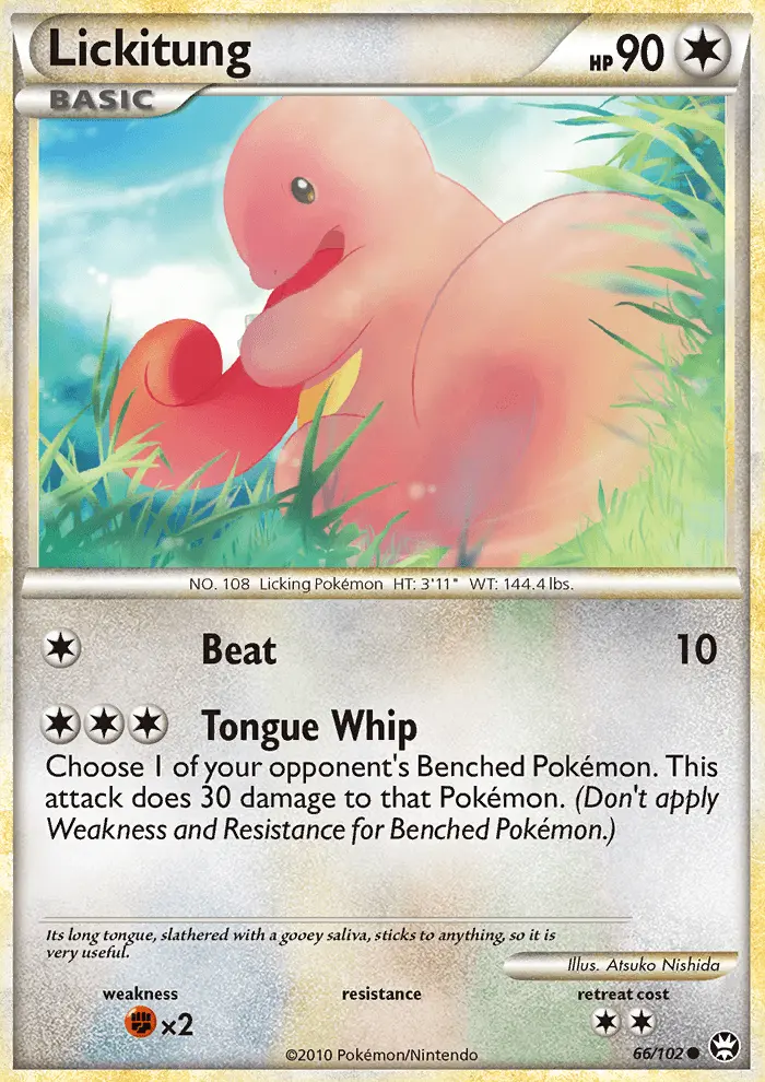 Lickitung, Normal