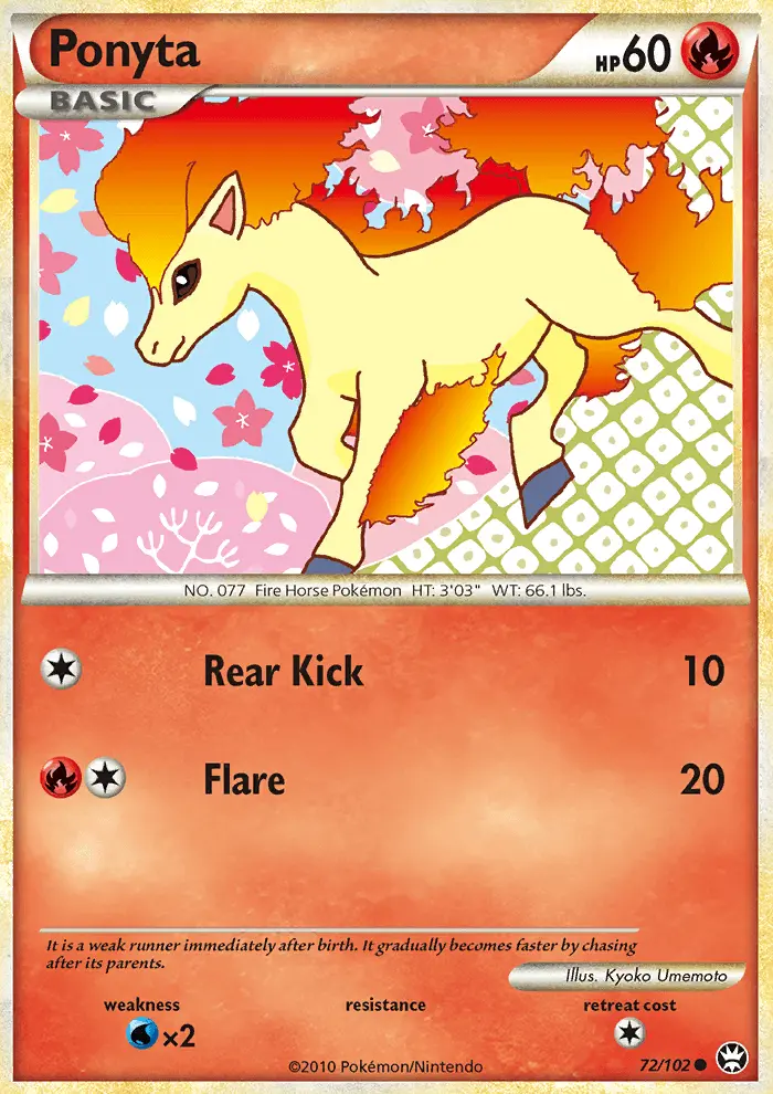 Ponyta, Normal