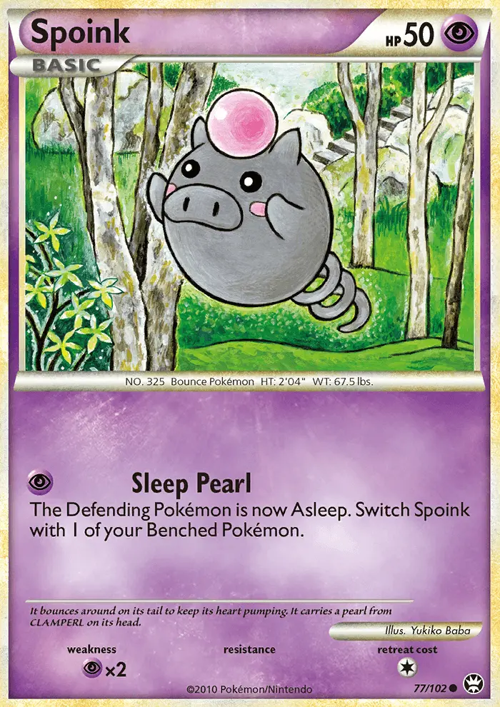 Spoink, Normal