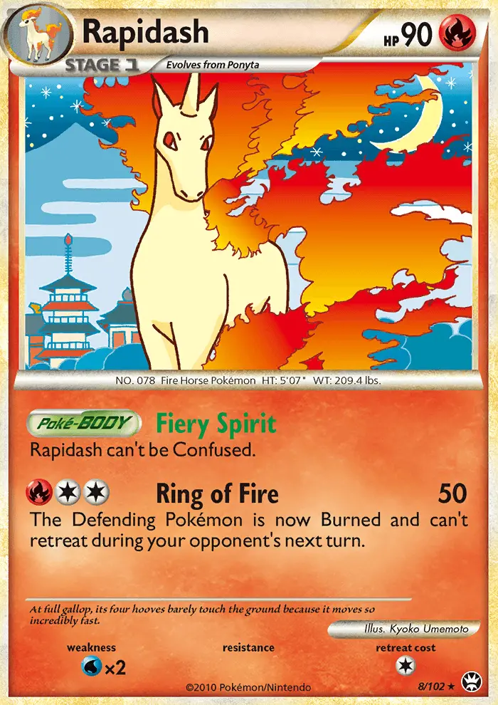 Rapidash, Holo
