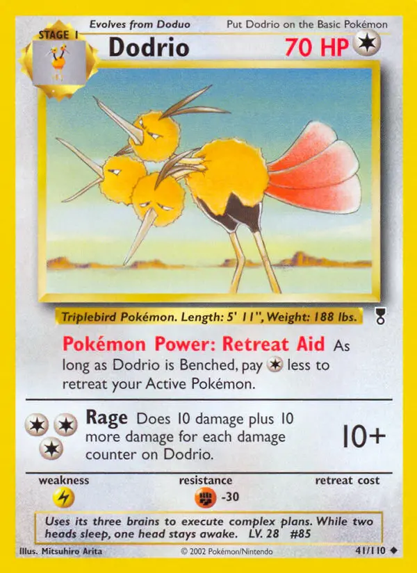 Dodrio, Normal