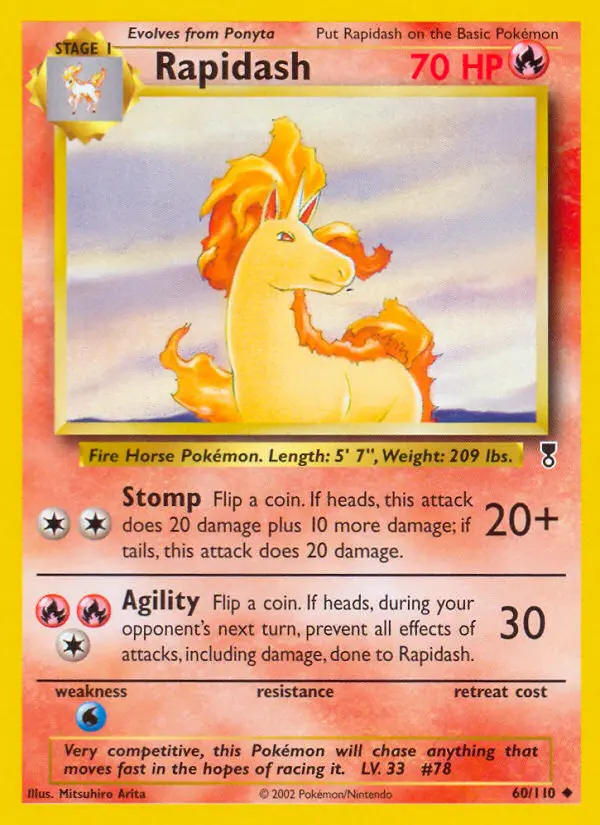 Rapidash, Normal