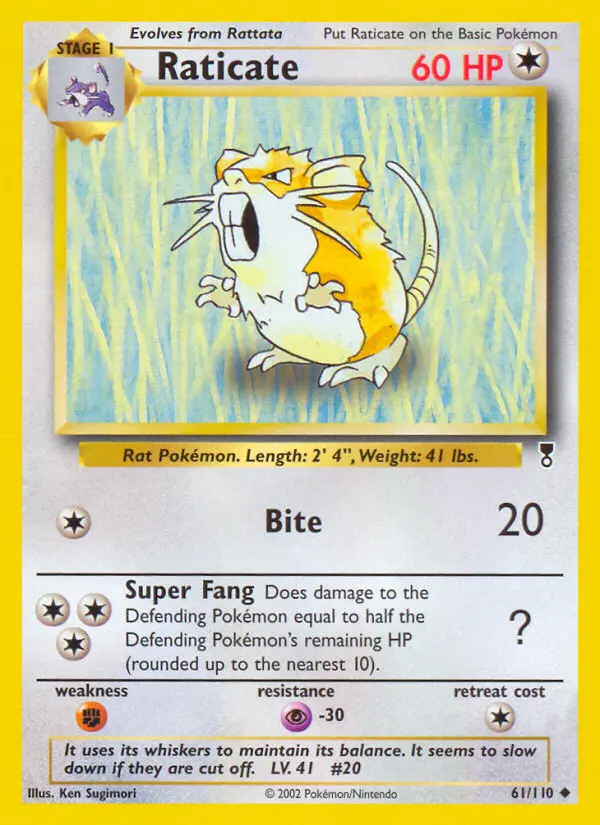 Raticate, Normal