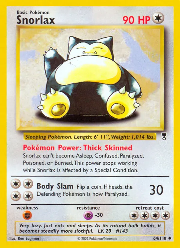 Snorlax, Normal