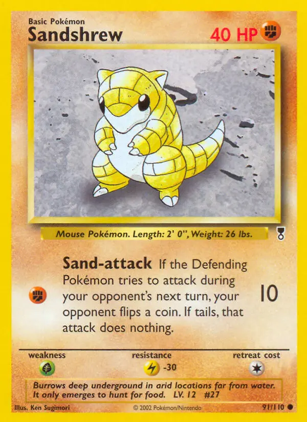 Sandshrew, Normal