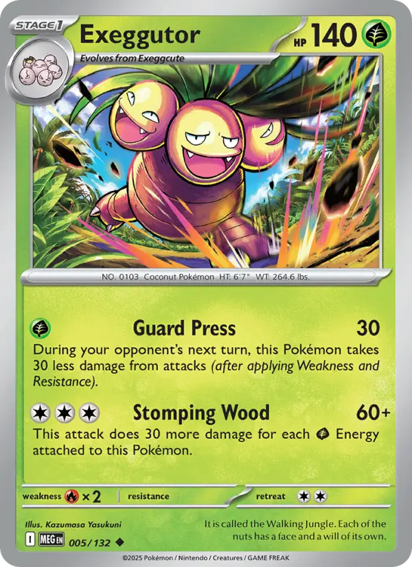 Exeggutor, Normal
