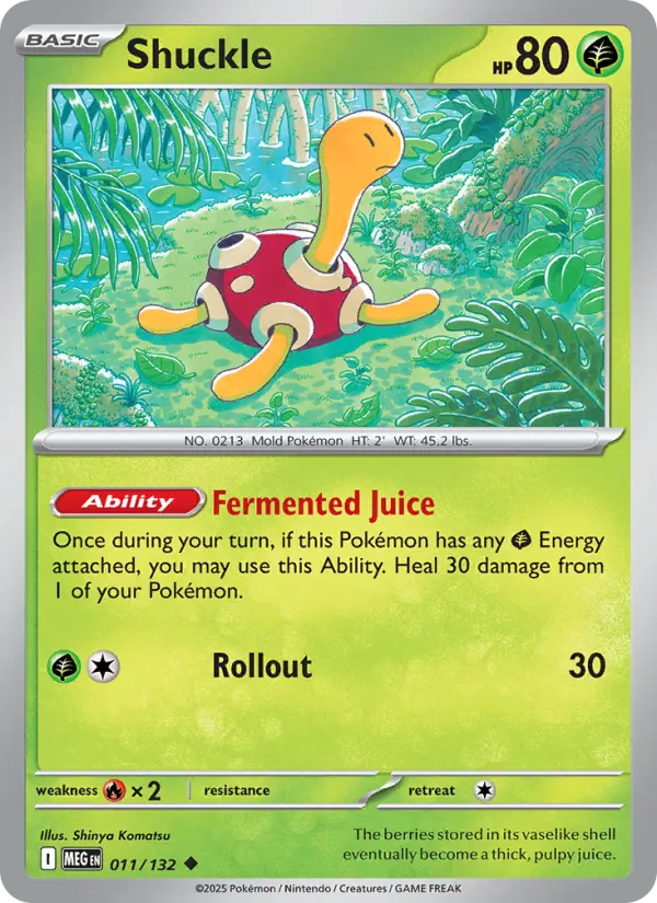 Shuckle, Normal