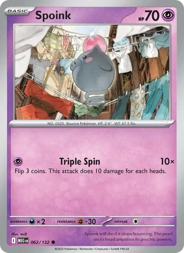 Spoink, Normal