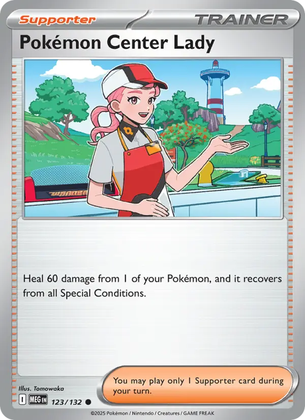 Pokémon Center Lady, Normal