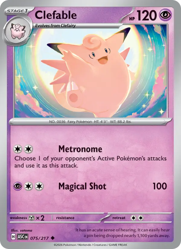 Clefable, Normal