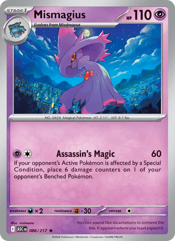 Mismagius, Normal