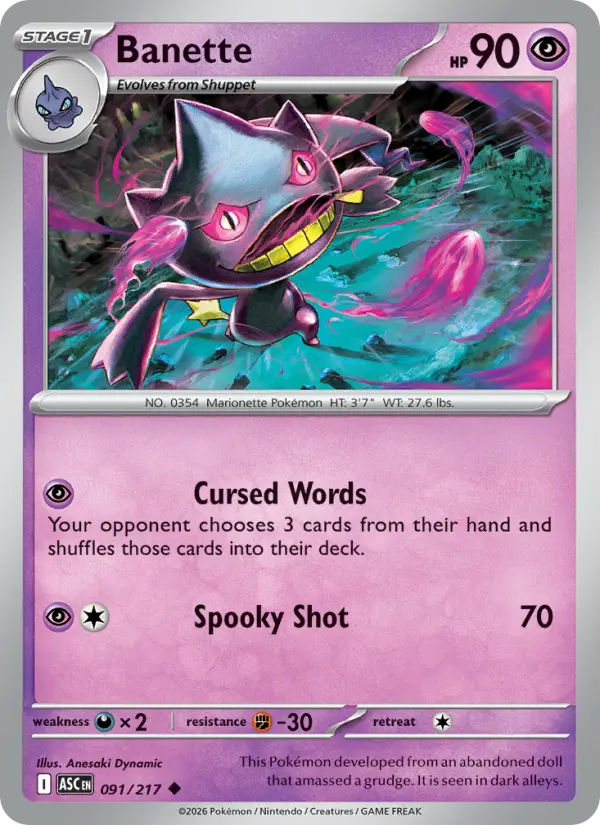 Banette, Normal