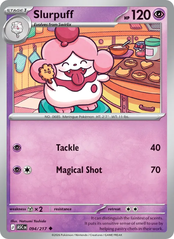 Slurpuff, Normal