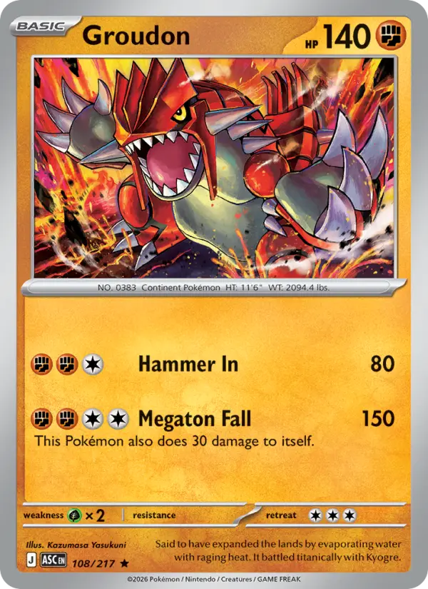Groudon, Holo