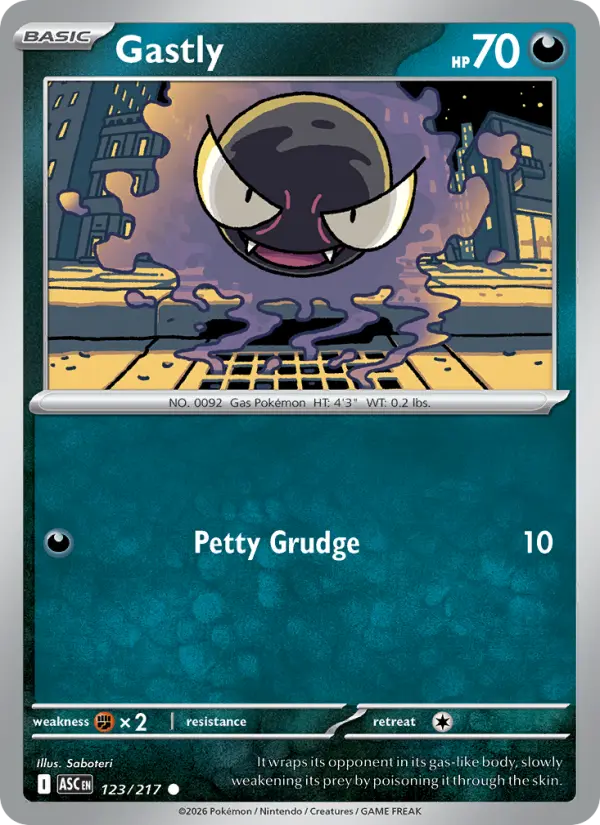 Gastly, Normal