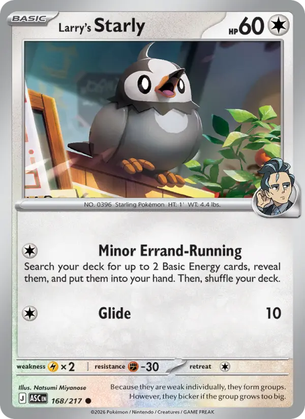 Larry's Starly, Normal