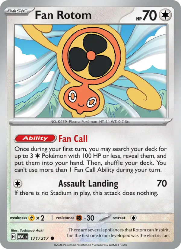 Fan Rotom, Normal