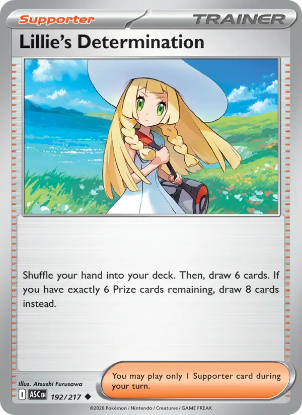 Lillie's Determination, Normal