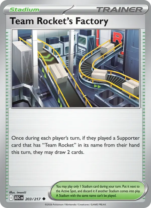 Team Rocket's Factory, Normal