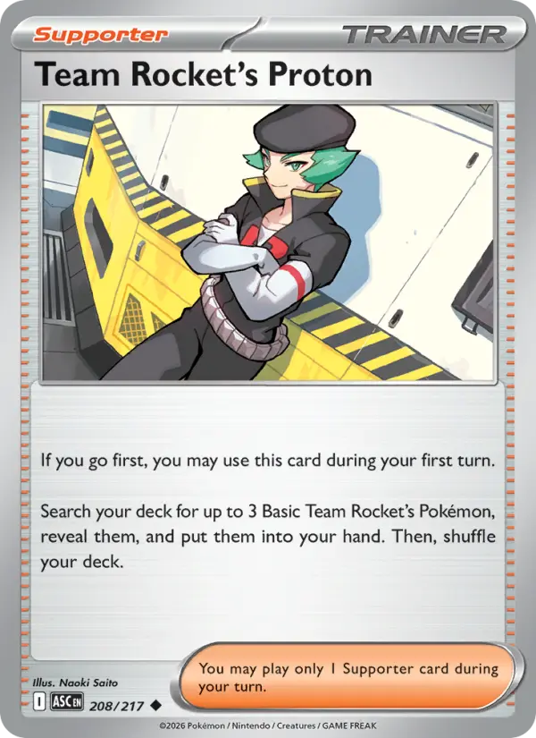 Team Rocket's Proton, Normal