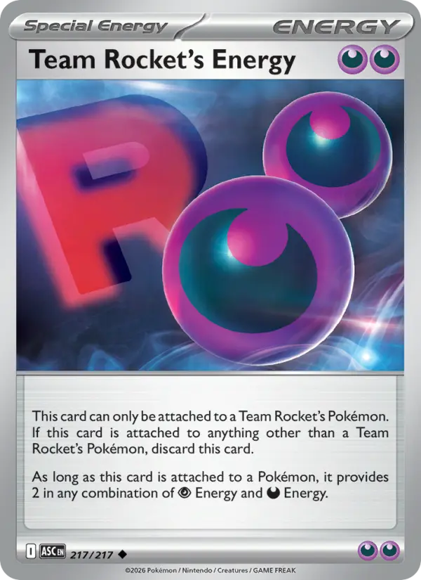 Team Rocket's Energy, Normal