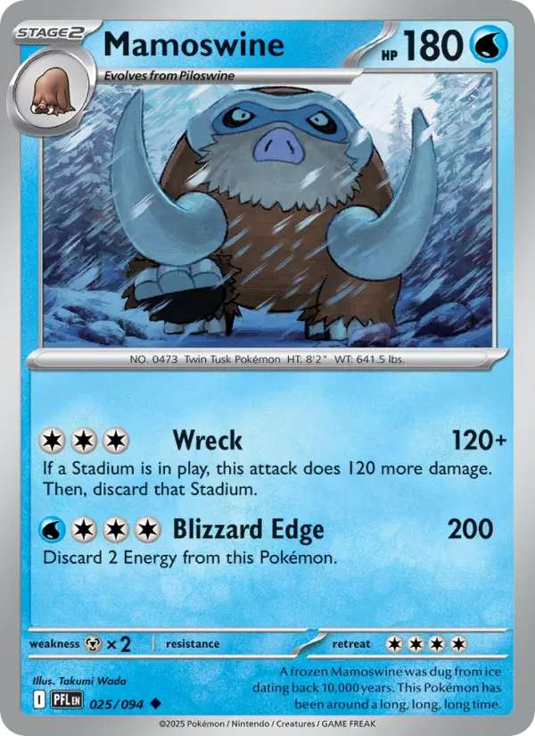 Mamoswine, Normal