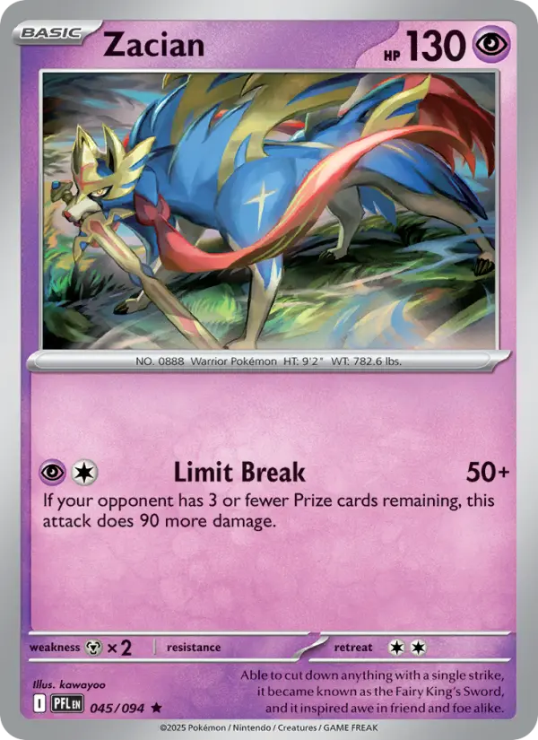 Zacian, Normal