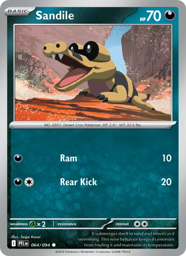 Sandile, Normal