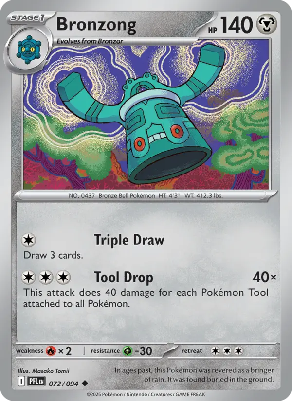 Bronzong, Normal