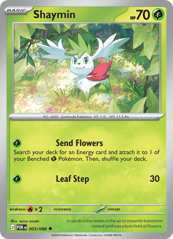 Shaymin, Normal